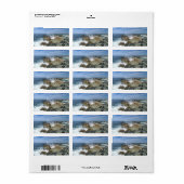 Wave Burst; Mailing-Notwendigkeit Adressaufkleber (Vorne)