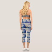 Wave Capri Leggings (Rückseite)