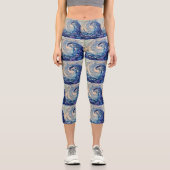 Wave Capri Leggings (Vorderseite)