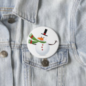 Wave Carrot Nose Snowman Button (Beispiel)
