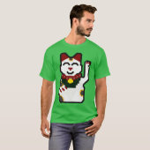 Wave Cat Geschenk T-Shirt (Vorne ganz)