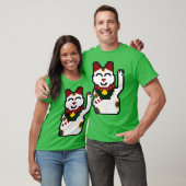 Wave Cat Geschenk T-Shirt (Unisex)
