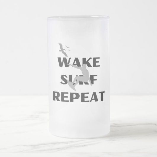 Wave Chaser Glass Mattglas Bierglas (Mittel)