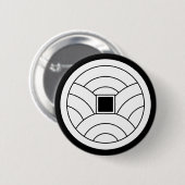 Wave Coin Button (Vorne & Hinten)