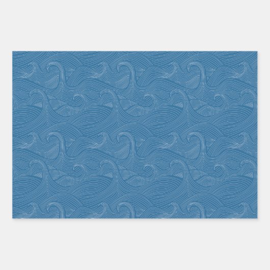 Wave Collection Geschenkpapier Set (Vorderseite 2)