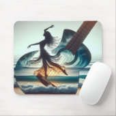 Wave Dancer in einer Gitarre Mousepad (Mit Mouse)