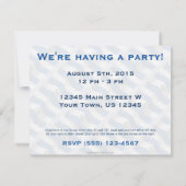 Wave Flag El Salvador Einladung (Rückseite)