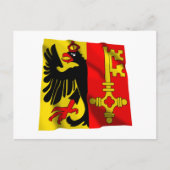 Wave Flag Postkarte (Vorderseite)