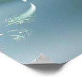 Wave Fraktal Poster (Ecke)