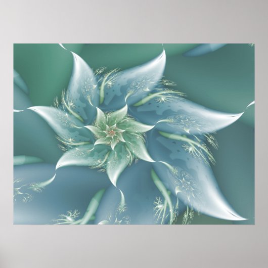 Wave Fraktal Poster (Vorne)