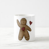 Wave Gingerbread Man Kaffeetasse (Mittel)