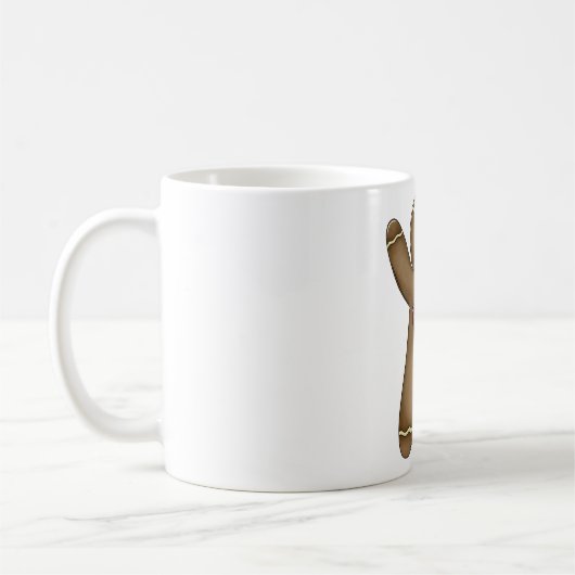Wave Gingerbread Man Kaffeetasse (Links)