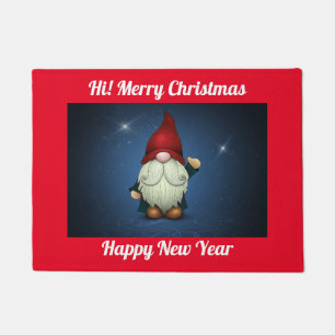 Wave Gnome Holiday Door Mat Fußmatte