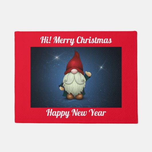 Wave Gnome Holiday Door Mat Fußmatte (Vorderseite)