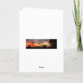 Wave Goodbye your 50th - Happy 60th Birthday Karte (Rückseite)