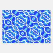 Wave gradient digital background geschenkpapier set (Vorderseite)