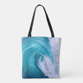 Wave Just Dahl Costal Tote Tasche (Rückseite)