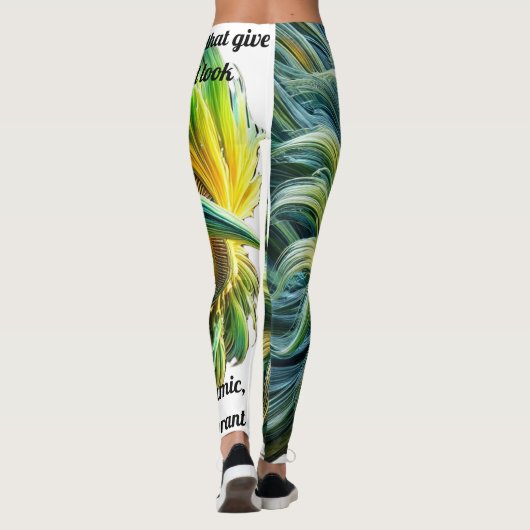 Wave-like Legging Leggings (Rückseite)