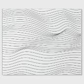 Wave Lines Muster Abstrakt Background.art, wave, Geschenkpapier (Flach)