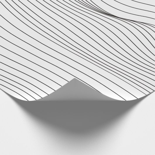 Wave Lines Muster Abstrakt Background.art, wave, Geschenkpapier (Ecke)