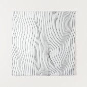 Wave Lines Muster Abstrakt Background.art, wave, Wandteppich (Vorderseite (Horizontal))
