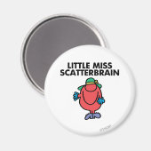Wave Little Miss Scatterbrain Magnet (Vorderseite/Rückseite)