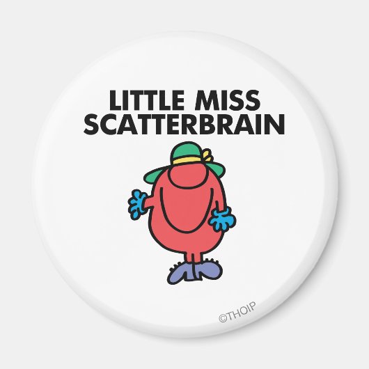 Wave Little Miss Scatterbrain Magnet (Vorne)