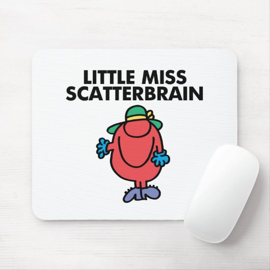 Wave Little Miss Scatterbrain Mousepad (Mit Mouse)