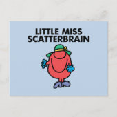 Wave Little Miss Scatterbrain Postkarte (Vorderseite)
