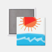 Wave-Magnet Magnet (Vorderseite/Rückseite)