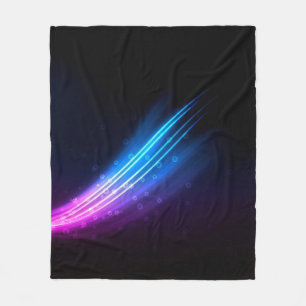 Wave Malerei zeichnend künstlerisch Fleecedecke
