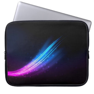 Wave Malerei zeichnend künstlerisch Laptopschutzhülle