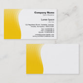 Wave Margin - Amber Visitenkarte (Vorne/Hinten)