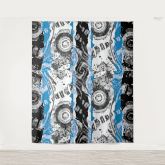 Wave Mechanism – Abstract Extra-Large Tapestry  Wandteppich