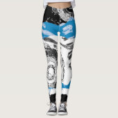 Wave Mechanism – Benutzerdefinierte Leggings (voll (Vorderseite)