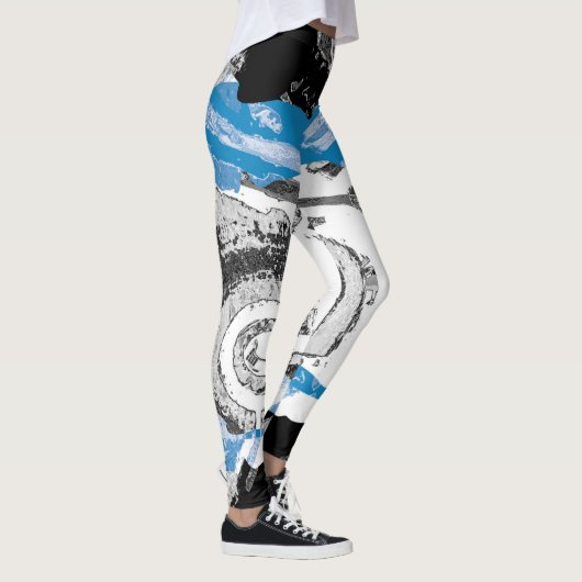 Wave Mechanism – Benutzerdefinierte Leggings (voll (Rechts)