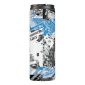 Wave Mechanism – Custom Chiffon Scarf (40" x 40", Thermosbecher (Rückseite)