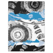 Wave Mechanism – Custom Clipboard (9" x 12.5") Klemmbrett (Rückseite)