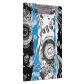 Wave Mechanism – Custom Clipboard (9" x 12.5") Klemmbrett (Rechts)