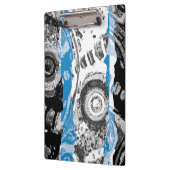 Wave Mechanism – Custom Clipboard (Bright White) Klemmbrett (Links)