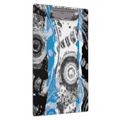 Wave Mechanism – Custom Clipboard (Bright White) Klemmbrett (Rechts)