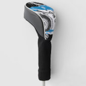 Wave Mechanism – Custom Golf Head Cover (Driver,  Headcover (angewinkelt)