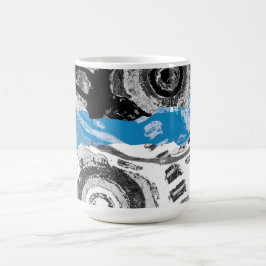 Wave Mechanism – Custom Mug (11 oz, Ceramic, Dishw Kaffeetasse