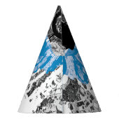 Wave Mechanism – Custom Party Hat (6" Height) Partyhütchen (Rückseite)