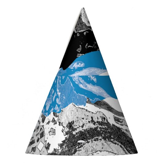 Wave Mechanism – Custom Party Hat (6" Height) Partyhütchen (Links)