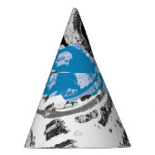 Wave Mechanism – Custom Party Hat (6" Height) Partyhütchen (Rechts)