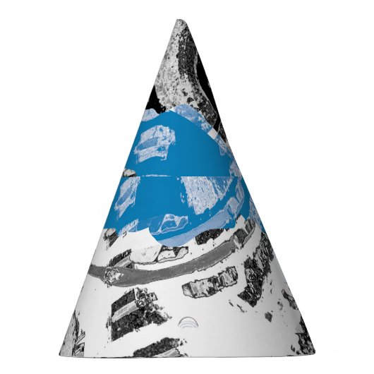 Wave Mechanism – Custom Party Hat (6" Height) Partyhütchen (Rechts)