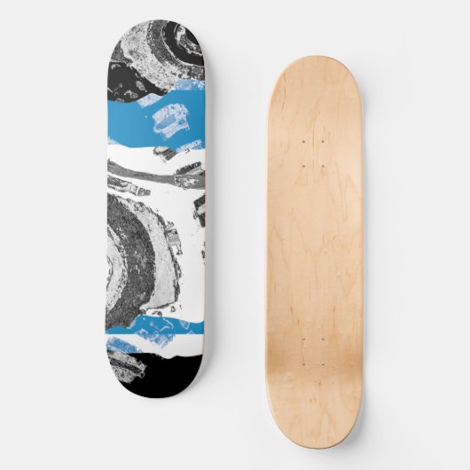 Wave Mechanism – Custom Skateboard (7.75" Deck) (Vorderseite)