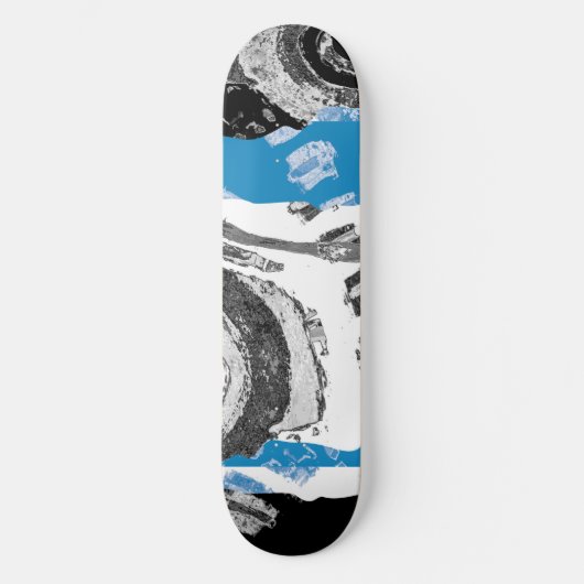 Wave Mechanism – Custom Skateboard (7.75" Deck) (Vorderseite)