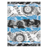 Wave Mechanism – Custom Tablecloth (52" x 70") Tischdecke (Vorderseite)